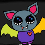 Online Bat coloring