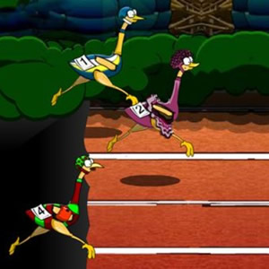 Jogo Ostrich Run no Jogos 360