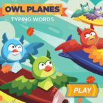 OWL PLANES Typing Words by Arcademics