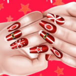 Paint Christmas nails