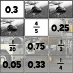 Fractions – Decimals: Matching Game