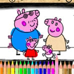 Peppa Pig Online Colouring