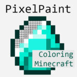 PIXELPAINT Minecraft Color By Numbers