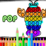 Pop It Drawings Colouring