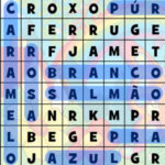 Portuguese Colour Word Search