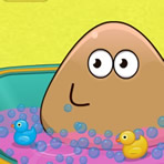 Pou Bathing