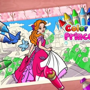 Princess Coloring Game em Jogos na Internet