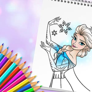 Princess Coloring Game em Jogos na Internet