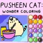 PUSHEEN CAT: Wonder Coloring
