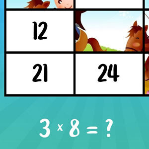 3 Times Table Puzzle Game