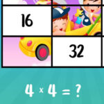 4 Times Table Puzzle Game