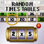 RANDOM TIMES TABLES Game