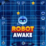 Robot Awake: light reflection