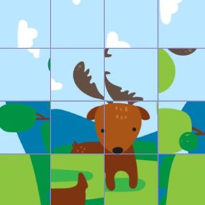Rotate Puzzle for Kids