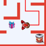 Santa Maze game