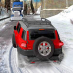 Snow Jeep Racing