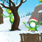 Grinch Snowball Fight