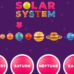 Solar System for Kids • COKOGAMES