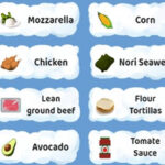 Sorting Ingredients: World Recipes