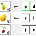 Spanish Food Initials Game