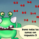 SPANISH MATH GAME: Addition and Subtraction