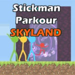 Stickman Parkour Skyland