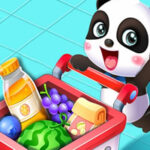 Baby Panda at the Supermarket