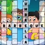SUMMER CROSSWORD Puzzle for Kids