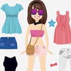 Summer Dress Up Girl