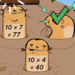 Whack A Mole: 10 Times Table