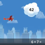 6 TIMES TABLE game: Catch the Cloud