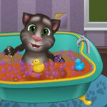 Talking Tom Bath Time