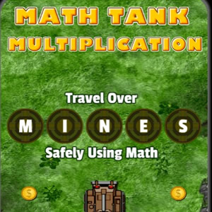 Multiplications with the Tank math game to play online