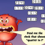 TELLING TIME – Feed the Monster Game