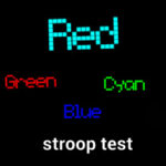 Stroop Test Game
