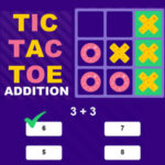 TIC-TAC-TOE Addition Game