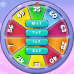 TIMES TABLES Spinning Wheel