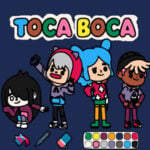 TOCA BOCA: Coloring Game