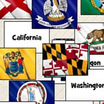 US State Flags and Capitals