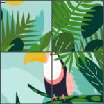 WILD ANIMALS Puzzle Rotate Game