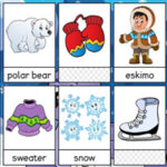 Winter Vocabulary Flashcards