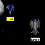 Word Typing Game at Space